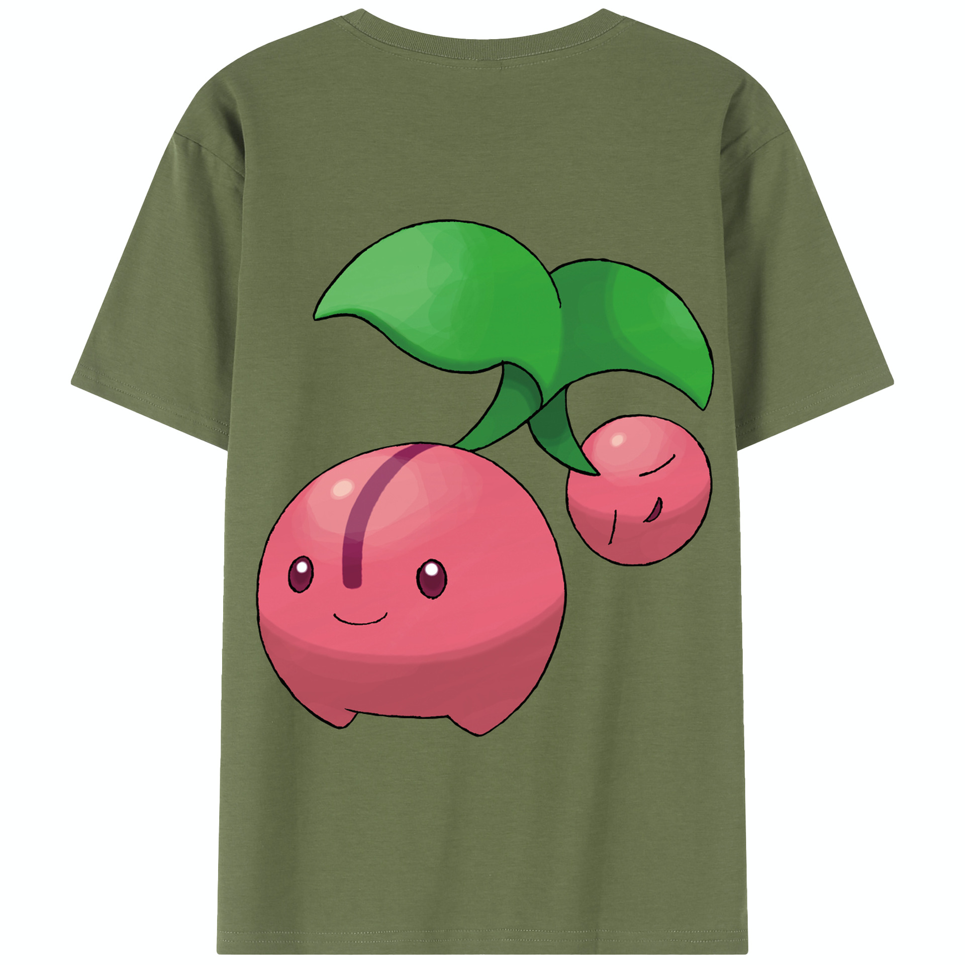（画像用） ポケットモンスター Pokémon 綿100％半袖Tシャツ（背面プリント）